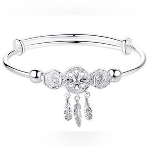 ‎SILVER  DREAMCATCHER BRACELET